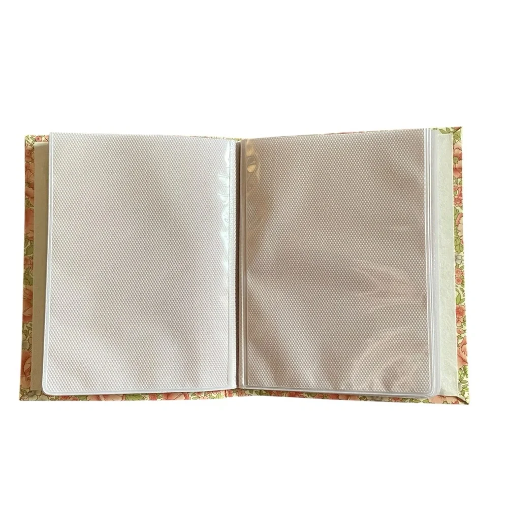 Photo Albums Lot of Three Blue Burgundy and Floral Plus Picture Frame and Sachet